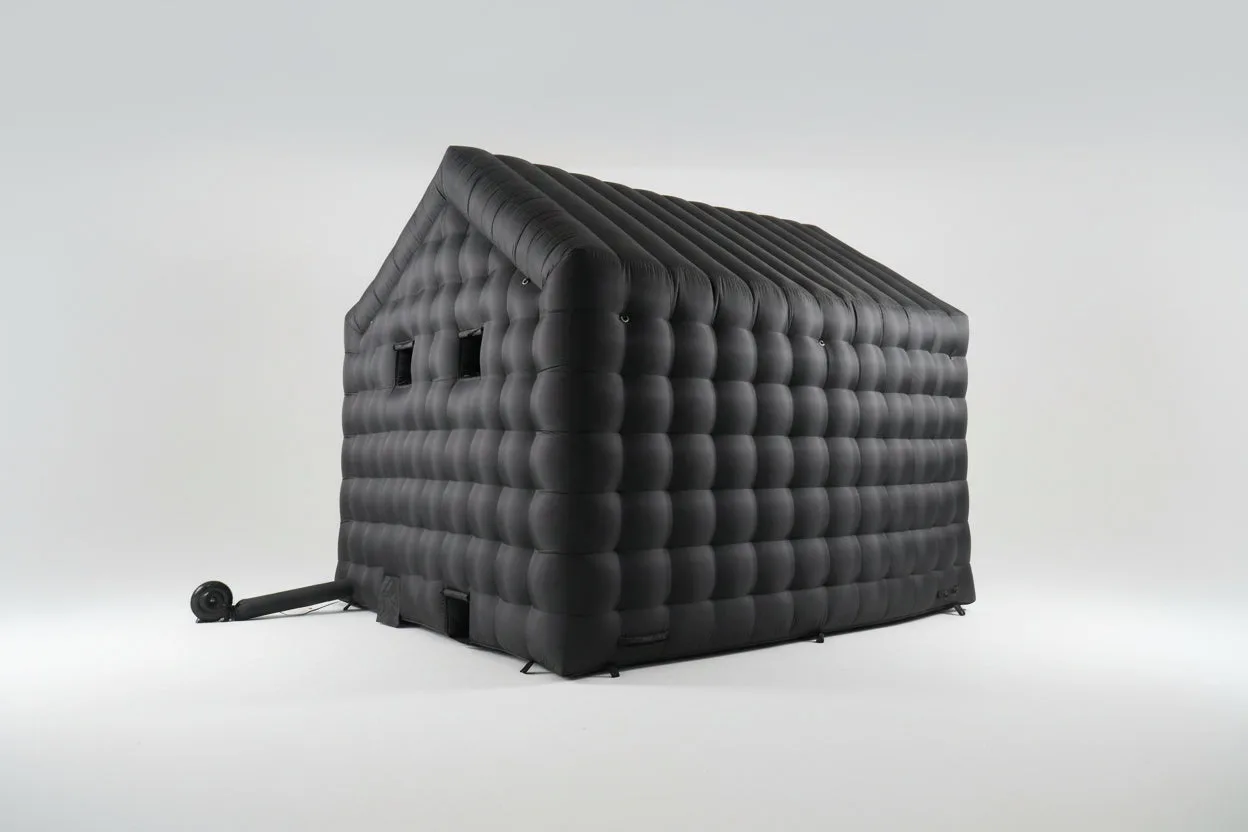 Side view with blower connection